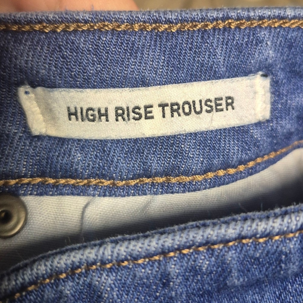 Wrangler Retro High Rise Trouser Jeans Medium Wash 112352979 27x36 Womens - Picture 3 of 5